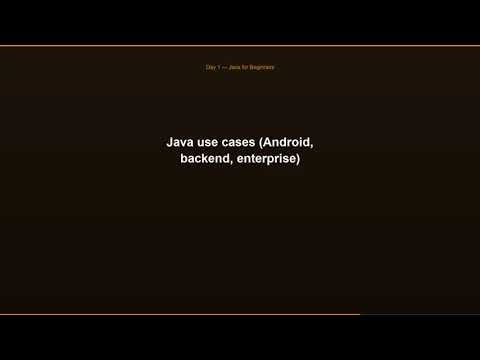Day 1 | Java Explained — Write Once, Run Anywhere | Java Tutorial