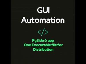 Create a One-File Executable in PySide6 Without Console: Distribute Your Python App Easily!