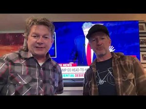 Watch the Presidential Debate with Hawk & Falcon