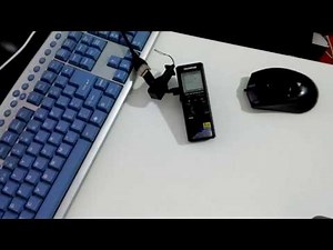 Sound Recorder's Drive Letters are not visible in File Explorer (Olympus VN-733PC Sound Recorder)