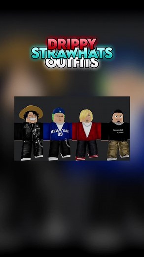 Trendy Blox Fruits Straw Hat Pirates Outfits