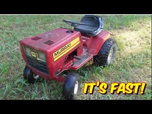 Murray Mud Mower! Diff Lock, Pulley Swap & More! Jase's Murray Tractor Build Part 2
