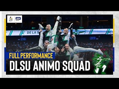 DLSU ANIMO SQUAD'S FULL ROUTINE | UAAP SEASON 87 CHEERDANCE COMPETITION | DEC 1, 2024