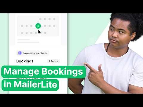 MailerLite Bookings: Take Paid Appointments Without Extra Tools