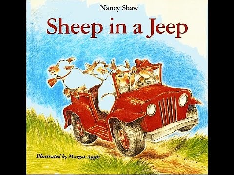 SHEEP IN A JEEP KIDS READING BOOK