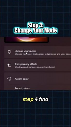 Turn On Dark Mode 🌙 #windows11