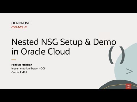 Nested NSG Setup & Demo in Oracle Cloud