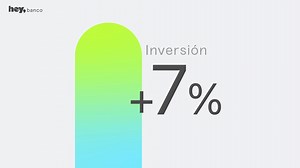 ¡Haz que tu dinero trabaje por ti! Invierte desde $5,000 pesos y obtén 7% anualizado a 7 días con Inversión Hey, protegida por el Instituto para la Protección al Ahorro Bancario, IPAB. | Hey Banco