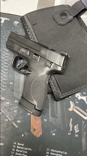 Smith & Wesson M&P Shield plus 9mm, the perfect CCW.