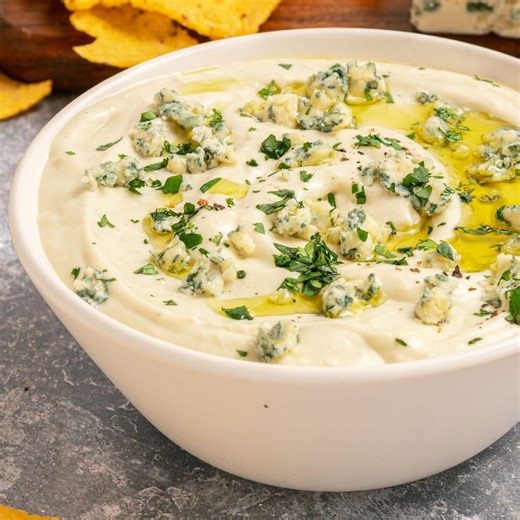 Blue Cheese Dip Printable Recipe | Easy Homemade Blue Cheese Dip | Party Appetizer Dip Recipe - Etsy