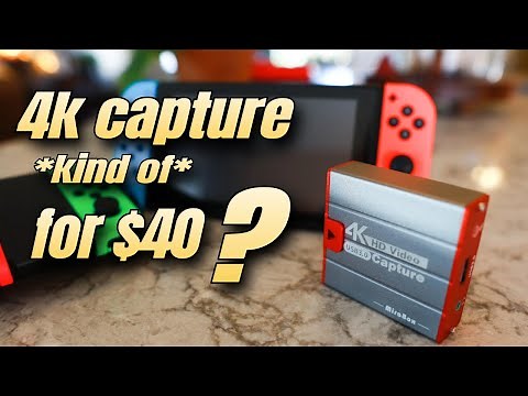 4k Capture Card for $40? *kind of* (Mirabox Review)