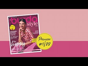 Einblick in die burda style #1/2022