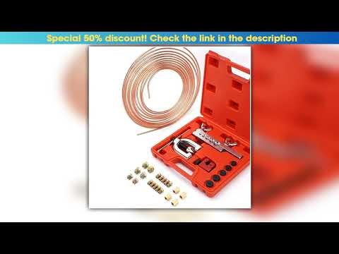 25Ft 316 Brake Line Kit with 16 Fittings and 4 Unions Brake Pipe FittingsBrake Line Double Single