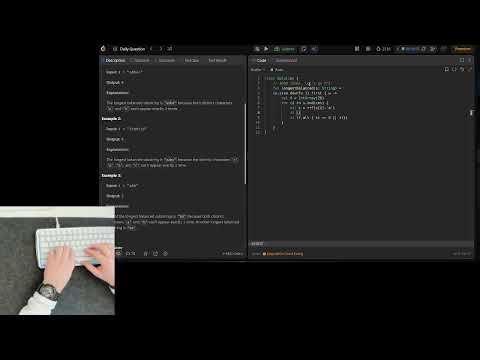 # 12.02.2026 [3713. Longest Balanced Substring I]