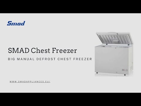 SMAD Portable Chest Freezer: Safe, Mobile, & Easy to Clean