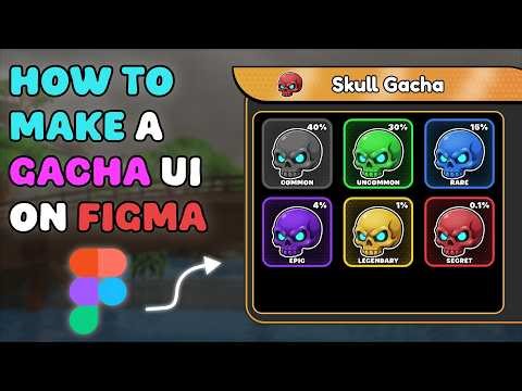 How to make a Gacha UI on Figma | ROBLOX UI
