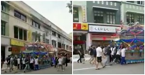 3 men arrested after allegedly chanting gang slogans & showing gang hand signs at funeral