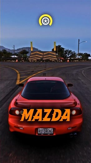 JDM LEGENDS RATING! 🛑 0-10 Extreme Brake Test | RX-7 vs Supra MK4 vs WRX STI #shorts #forzahorizon5