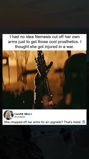 Nemesis's Self-Inflicted Prosthetics