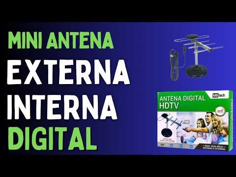 MINI Antena Digital Externa prática e eficiente MB Tech 54147