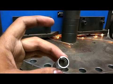 Spring Grinding Process on Automatic Machine