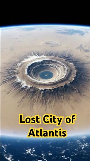 Is the Mysterious Richat Structure the Lost City of Atlantis? #richatstructure #atlantis