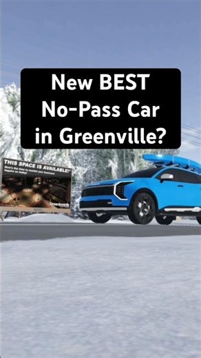 The New BEST No-Gamepass Car in Greenville? #greenvilleroblox #roblox #shorts