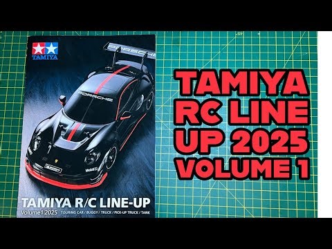 Tamiya Catalog 2025 Volume 1 RC Line Up Catalogue