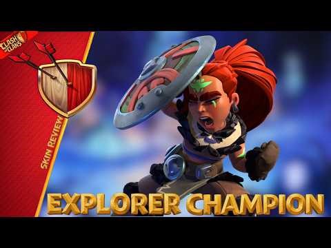 🔥 Explorer Champion Skin Review | December 2025 | Clash of Clans | Clashflict 👑💎