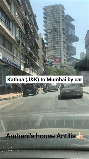 Drive Through Antilia BUILDING View