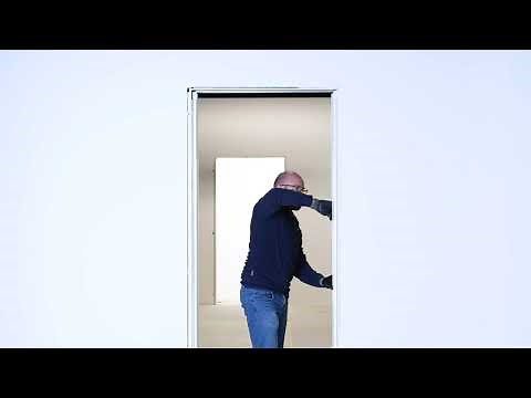 How to install the push and pull accessory of a pocket door - ECLISSE Push&Pull