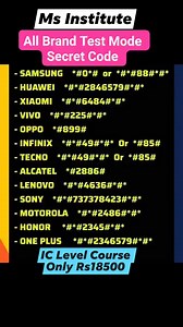 1.2M views · 5.9K reactions | Secret Code Test Mode #xiaomi #OPPO #vivo #OnePlus #Samsung | Deepak Nigam | Facebook