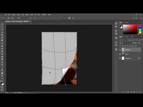 how to make curl image on photoshop - photoshop tutorials