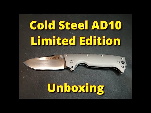 Cold Steel AD10, an Andrew Demko Limited Edition knife