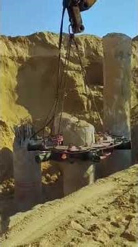 Giant Pillar Demolition Machine in Action #shorts #pillars