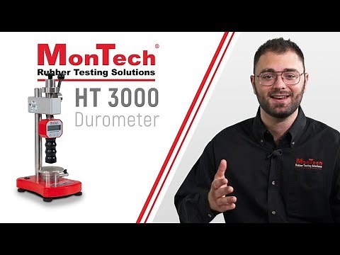 MonTech HT 3000 Shore A rubber hardness durometer.