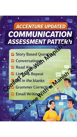 🚨 Important Update: Accenture Communication Assessment Pattern Changed