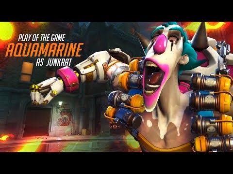 #1 JUNKRAT IS BACK - AQUAMARINE! POTG! [OVERWATCH 2 SEASON 18]