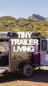 🏕️ Small but Mighty! The 2023 Intech RV Flyer Explore is built for those who love tiny trailer living without sacrificing adventure 🚐✨ Perfect as your tailgate companion or weekend escape rig, this toy hauler travel trailer packs in everything you need to bring the fun with you: 🔹 Compact, lightweight design for easy Towing 🔹 Garage space to Haul your favorite Toys 🔹 Rugged all-terrain Tires ready for any road 🔹 Convertible Sleeping Area for cozy nights 🔹 Off-Grid capability for the wild 