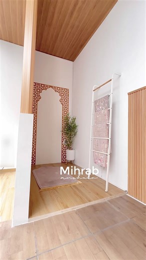 Desain Mihrab Mushola Minimalis yang Nyaman di Rumah