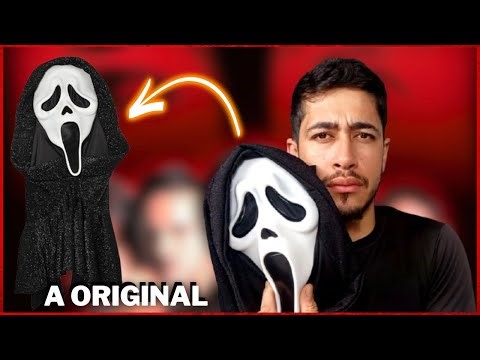 Comprei a mascara ORIGINAL do GHOSTFACE da fun world (UNBOXING)