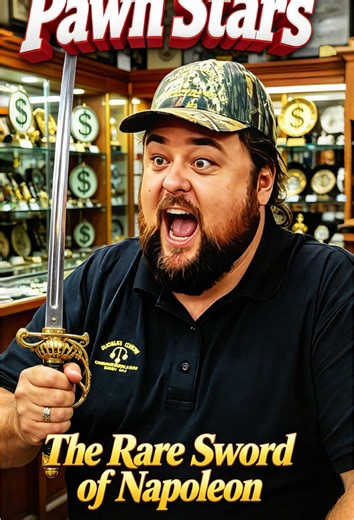 How much would you be willing to pay for this historic sword? #pawnstars #history #us #napoleon