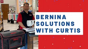 Is your BERNINA Machine giving you an error message? Do you have a question about how to solve an issue? You've come to the right place. On this episode of "BERNINA Solutions with Curtis", we are going to show you how you can fix the error message you might get when your thread cutter sensors are going off. Leave a comment below with some service questions you'd like to see answered in an upcoming video! | Stitchin' Heaven Quilt Shop