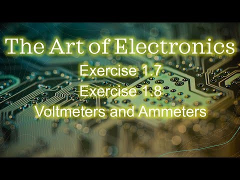 Learn The Art of Electronics: Exercises 1.7 and 1.8 | Series and Parrallel Resistors