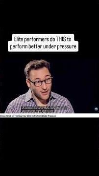 Winners train their brain 🧠 like THIS to perform better under pressure