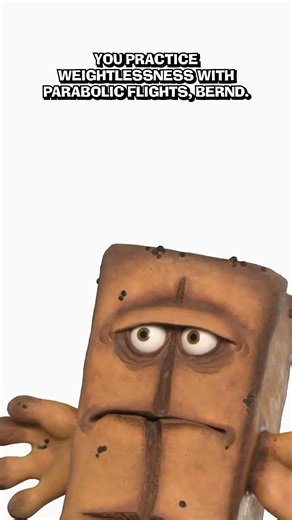 A Surprising Reveal During Space Training #berndthebread #bernddasbrotenglish #spacetraining