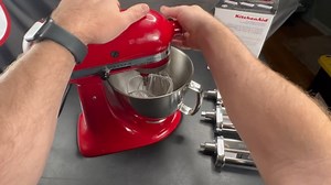 Watch Kitchen aid mixer review with attachments on Amazon Live
