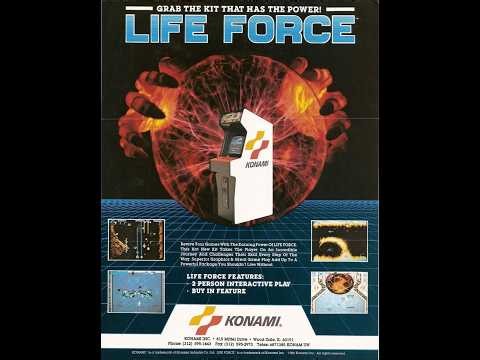 ⏳ Life Force👾 Biological Space Horror (1986) Arcade Game & Live Retro Play Test (#53/365)