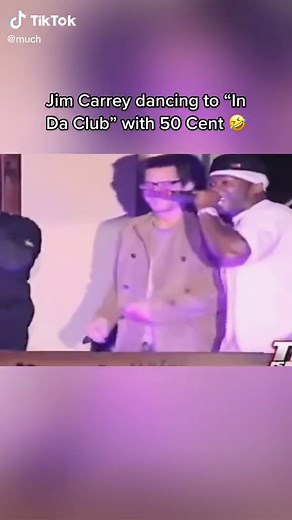 This just might be the best video on the planet 🤣🕺🔥 #jimcarrey #50cent #indaclub [🎥: Twitter/TheArtOfWar6]