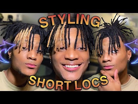 EASY HAIRSTYLES FOR SHORT DREADLOCKS